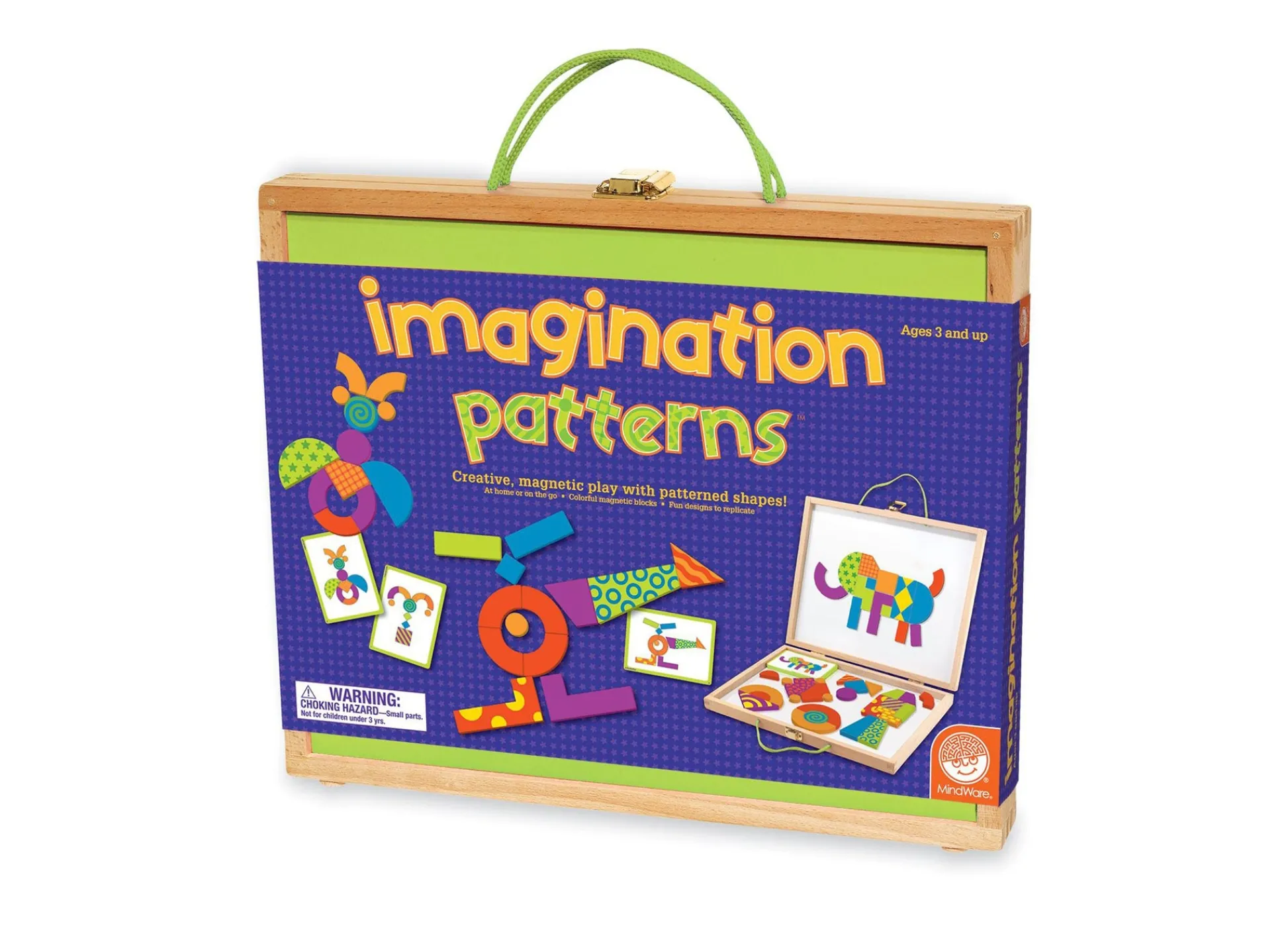 AreYouGame MindWare Imagination Patterns Deluxe Magnetic Building Set* Magnetic Tiles & Building Sets