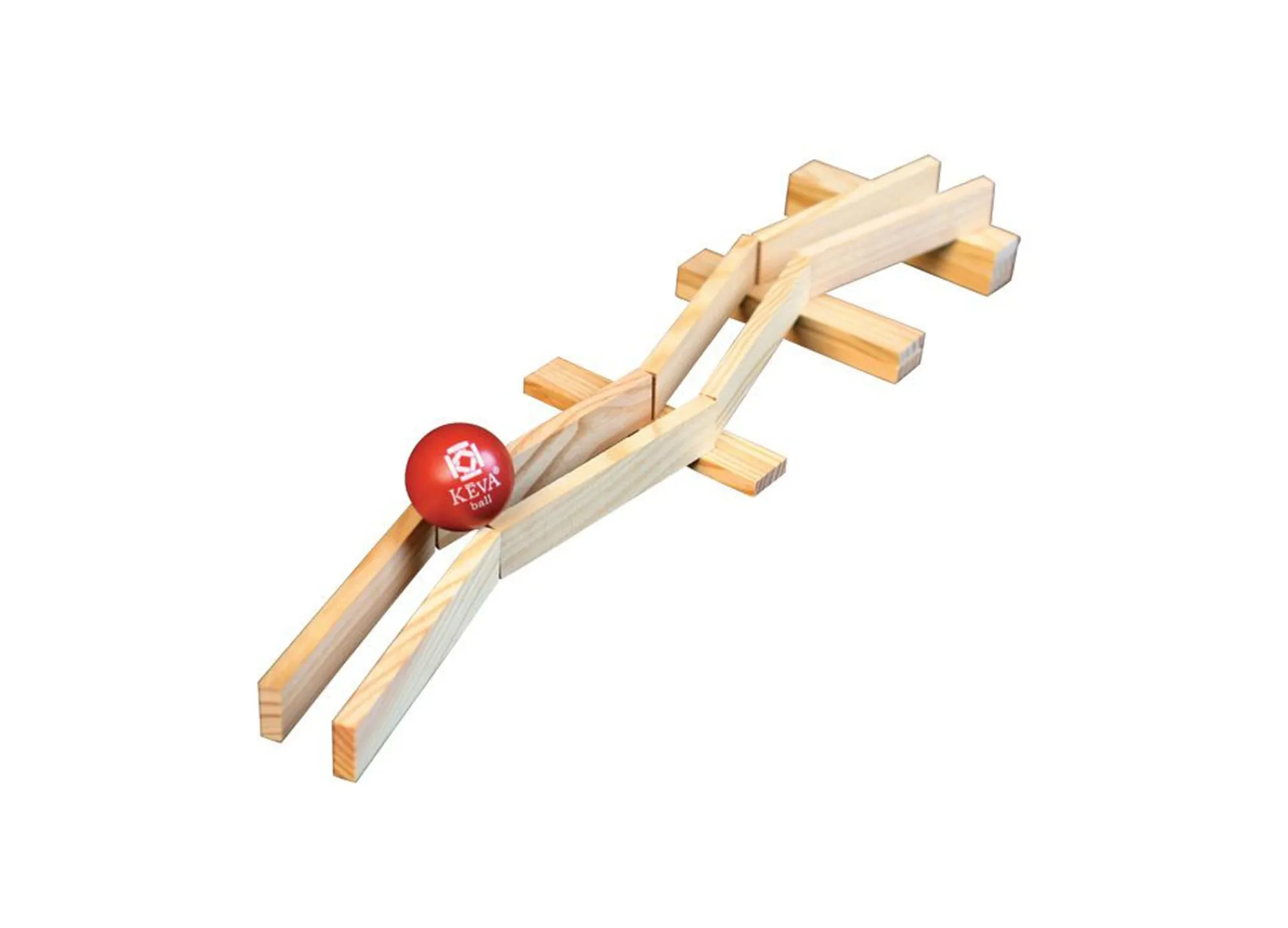 AreYouGame MindWare KEVA Contraptions 50 Plank Building Set* Wood & Jumbo Blocks