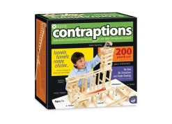 AreYouGame MindWare KEVA Contraptions 200-Piece Plank Building Set* Wood & Jumbo Blocks