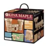 AreYouGame MindWare KEVA Maple 400-Piece Premium Plank Set with Guidebook and Canvas Tote* Wood & Jumbo Blocks