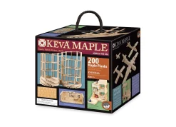 AreYouGame MindWare KEVA Maple 200-Piece Plank Building Set* Wood & Jumbo Blocks