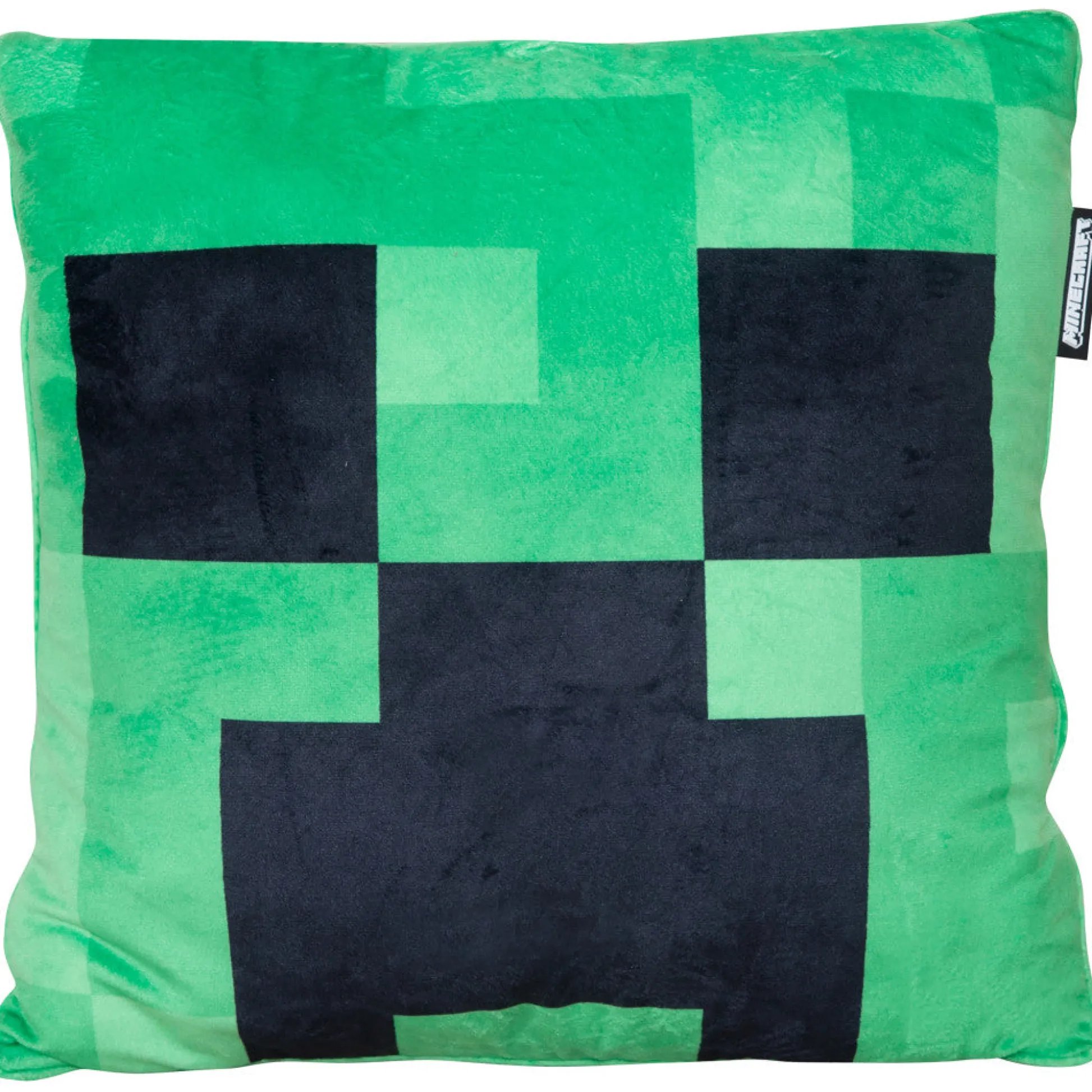 Flat River Group Minecraft Creeper Decorative Throw Pillow - Vibrant Green, 14.96"* Stuffed Animals|Stuffed Animals & Plush Toys