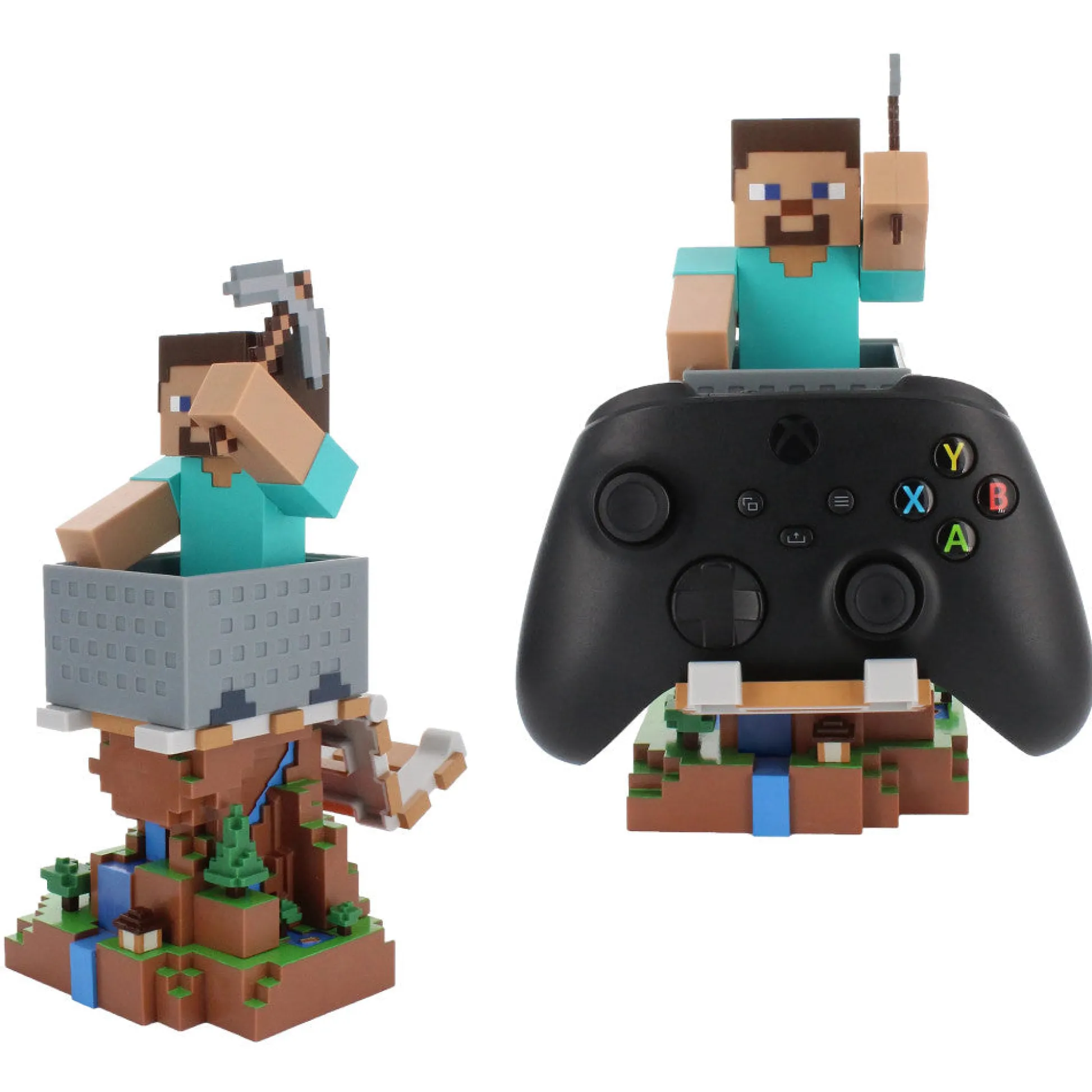 Flat River Group Minecraft Steve Controller & Phone Holder by Exquisite Gaming* Action Figures