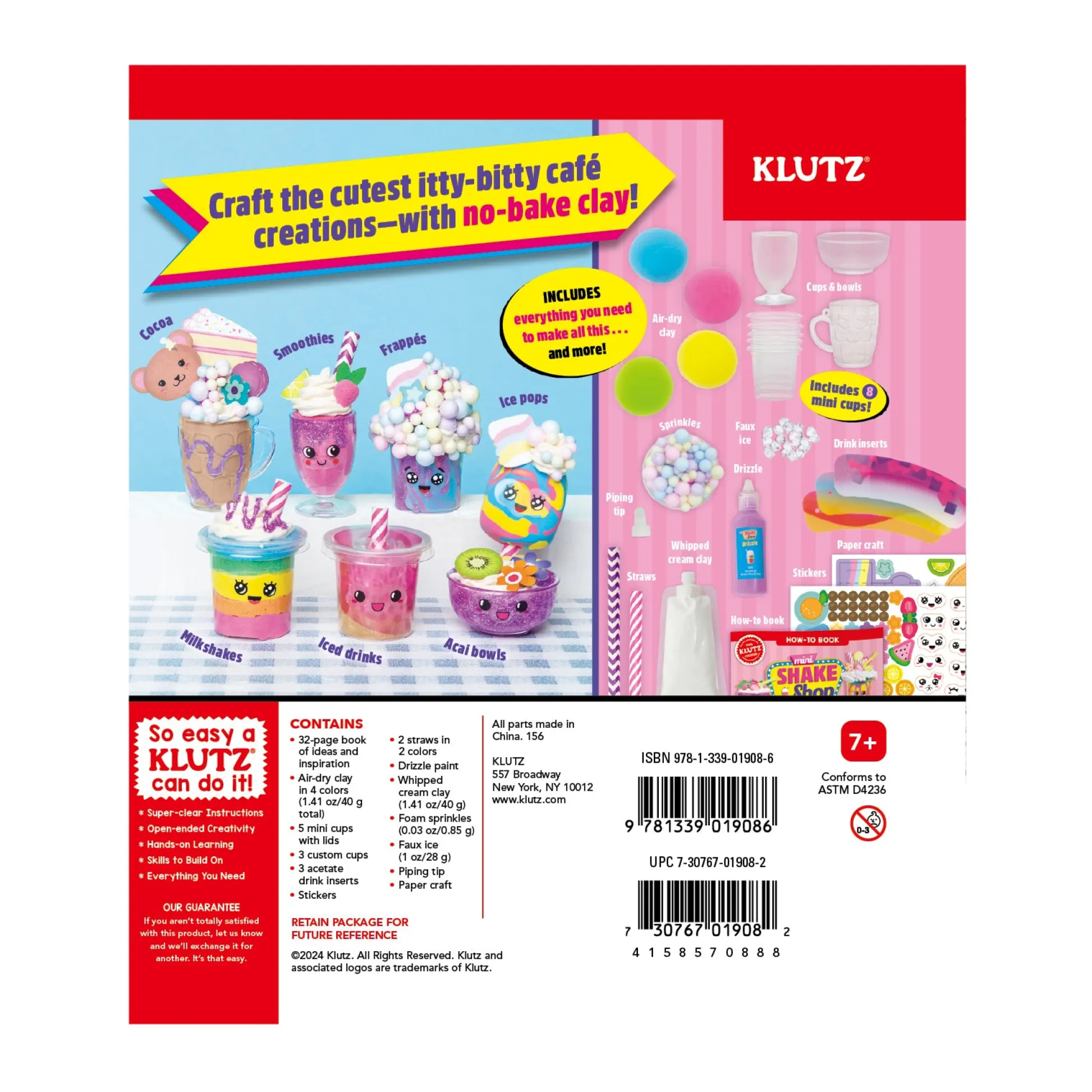 AreYouGame Mini Shake Shop Creative Clay Craft Kit - Play & Mold Delights* Clay, Dough & Sand Art