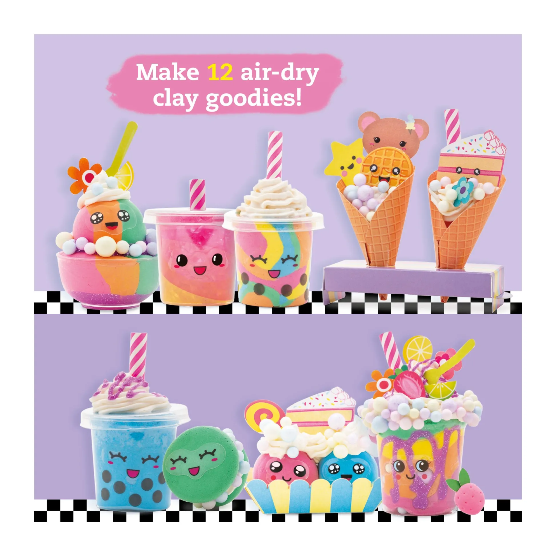 AreYouGame Mini Shake Shop Creative Clay Craft Kit - Play & Mold Delights* Clay, Dough & Sand Art