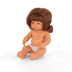 Educators Resource Miniland 15 inch Baby Doll with Red Hair* Baby Dolls|Stuffed Animals & Plush Toys
