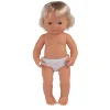 Educators Resource Miniland 15 inch Baby Doll - Blonde Hair, Blue Eyes* Baby Dolls|Stuffed Animals & Plush Toys