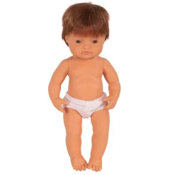 Educators Resource Miniland 15 inch Baby Doll - Red Hair* Baby Dolls|Stuffed Animals & Plush Toys