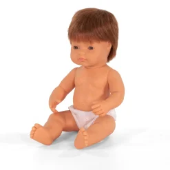 Educators Resource Miniland 15 inch Baby Doll - Red Hair* Baby Dolls|Stuffed Animals & Plush Toys