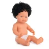 Educators Resource Miniland 15 inch Curly Haired Baby Doll with Underwear* Social & Emotional Skills|Baby Dolls