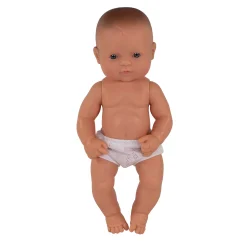 Educators Resource Miniland 12-5/8 inch Newborn Doll with Soft Vinyl Body* Baby Dolls|Stuffed Animals & Plush Toys