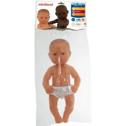 Educators Resource Miniland 12-5/8 inch Newborn Doll with Soft Vinyl Body* Baby Dolls|Stuffed Animals & Plush Toys