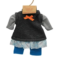 Educators Resource Miniland Autumn/Spring Outfit for 15-Inch Girl Dolls - Includes Accessories* Stuffed Animals & Plush Toys