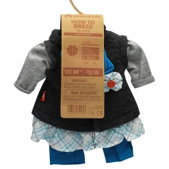 Educators Resource Miniland Autumn/Spring Outfit for 15-Inch Girl Dolls - Includes Accessories* Stuffed Animals & Plush Toys