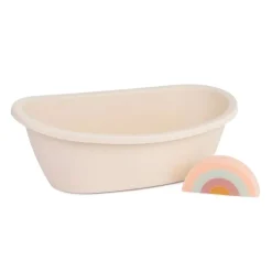 Educators Resource Miniland Eco-Friendly Doll Bathtub Set with Rainbow Sponge* Stuffed Animals & Plush Toys|Social & Emotional Skills