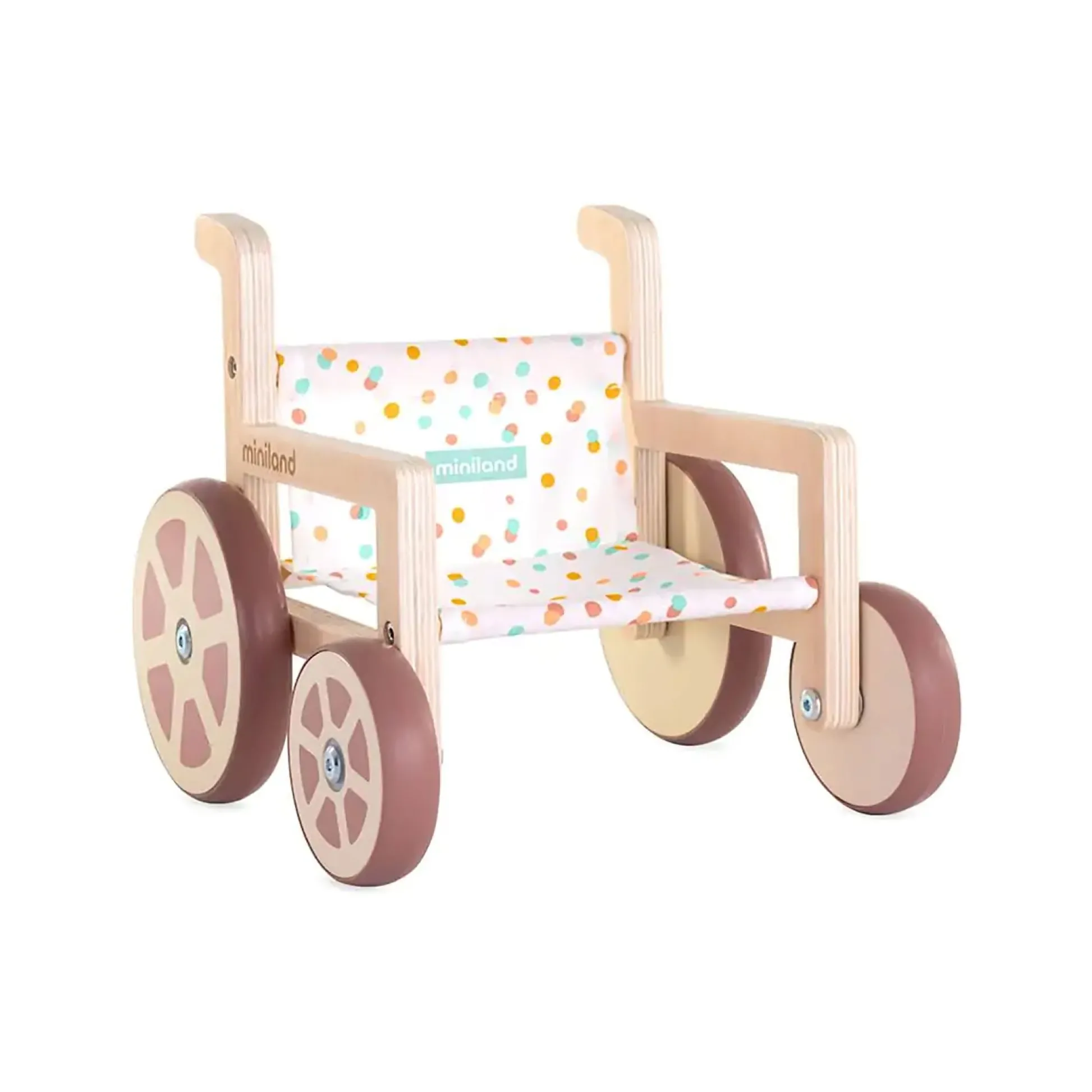 Educators Resource Miniland Eco-Friendly Wooden Wheelchair Doll Accessory* Stuffed Animals & Plush Toys|Social & Emotional Skills