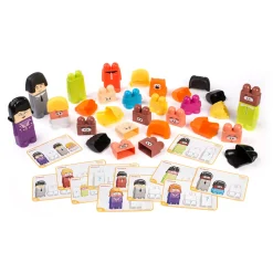 Educators Resource Miniland Educational Family Diversity Blocks - Social Emotional Learning Toy* Preschool Education Toys & Activities|Social & Emotional Skills