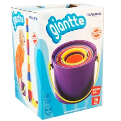 Educators Resource Miniland Educational Giantte Stacking and Nesting Game - 16 Pieces* Blocks, Sorting & Stacking Toys