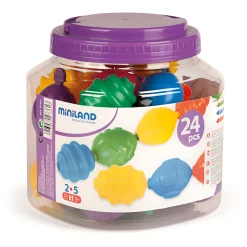 Educators Resource Miniland Educational Maxichain - Colorful Interlocking Pieces - Pack of 24* Preschool Education Toys & Activities|Preschool Building Sets & Blocks