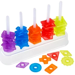 Educators Resource Miniland Educational Translucent Sort & Count Abacolor - Interactive Learning Toy* Preschool Education Toys & Activities