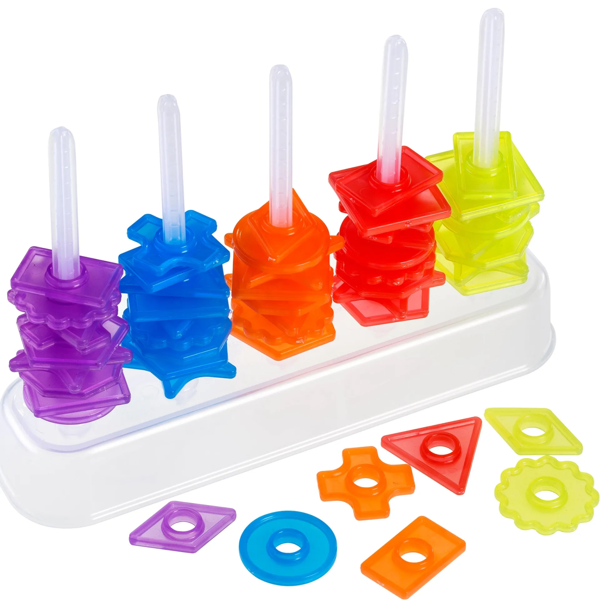 Educators Resource Miniland Educational Translucent Sort & Count Abacolor - Interactive Learning Toy* Preschool Education Toys & Activities