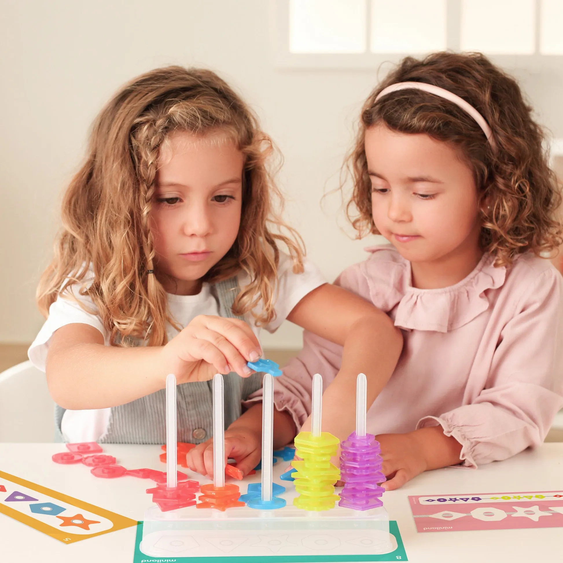Educators Resource Miniland Educational Translucent Sort & Count Abacolor - Interactive Learning Toy* Preschool Education Toys & Activities