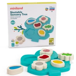 Educators Resource Miniland Feel to Learn - Nestable Sensory Tree* Preschool Education Toys & Activities