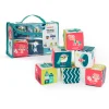 Educators Resource Miniland Feel to Learn - Soft Rattle Cubes Set* Rattlers & Teethers