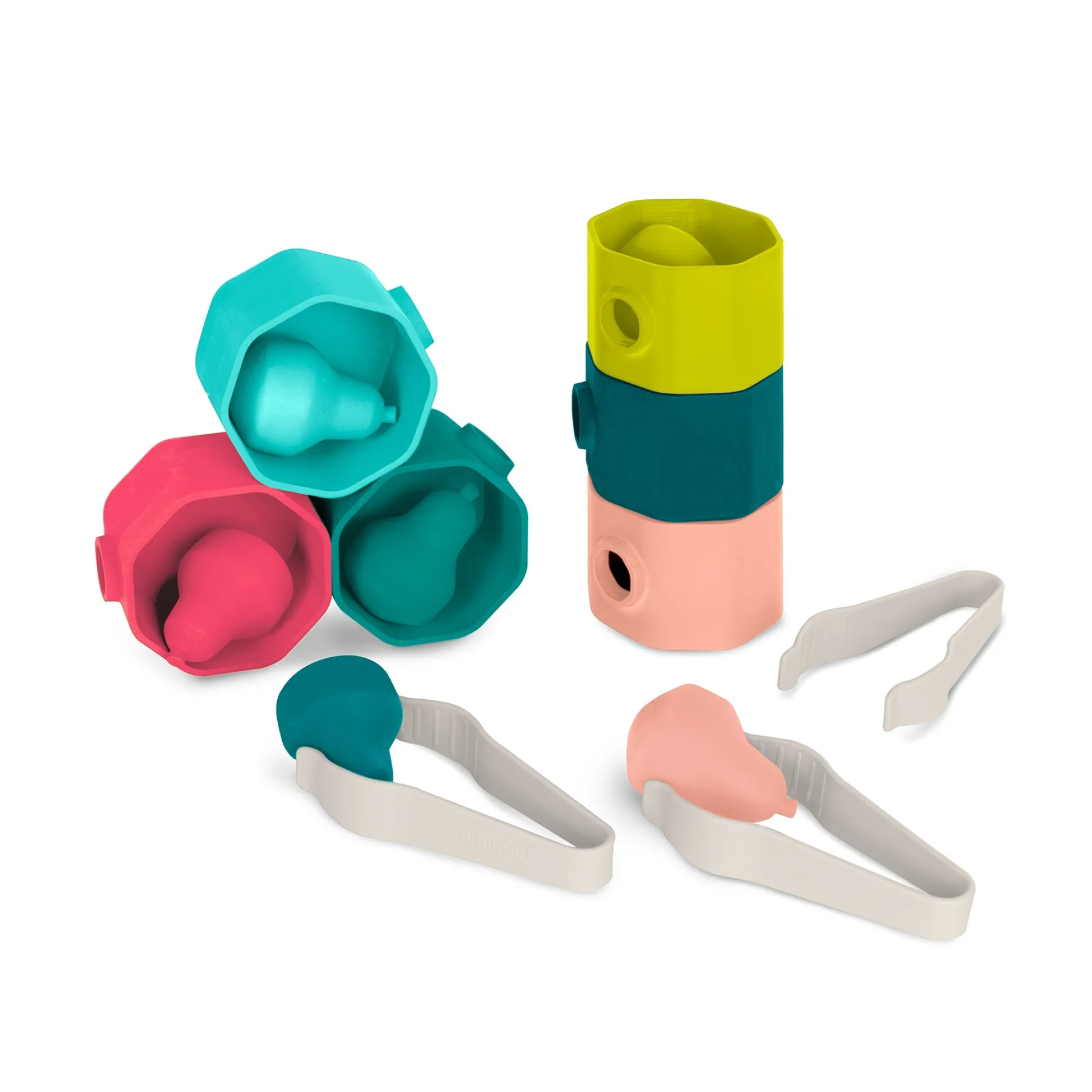 Educators Resource Miniland Feel to Learn: Sorting Tree Trunks - Color-Sorting Eco Game* Preschool Education Toys & Activities