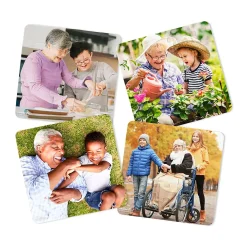 Educators Resource Miniland Grandparents Diversity 4-Pack Jigsaw Puzzles - 25 pc* Puzzles|Social & Emotional Skills