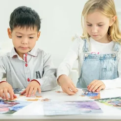 Educators Resource Miniland Grandparents Diversity 4-Pack Jigsaw Puzzles - 25 pc* Puzzles|Social & Emotional Skills