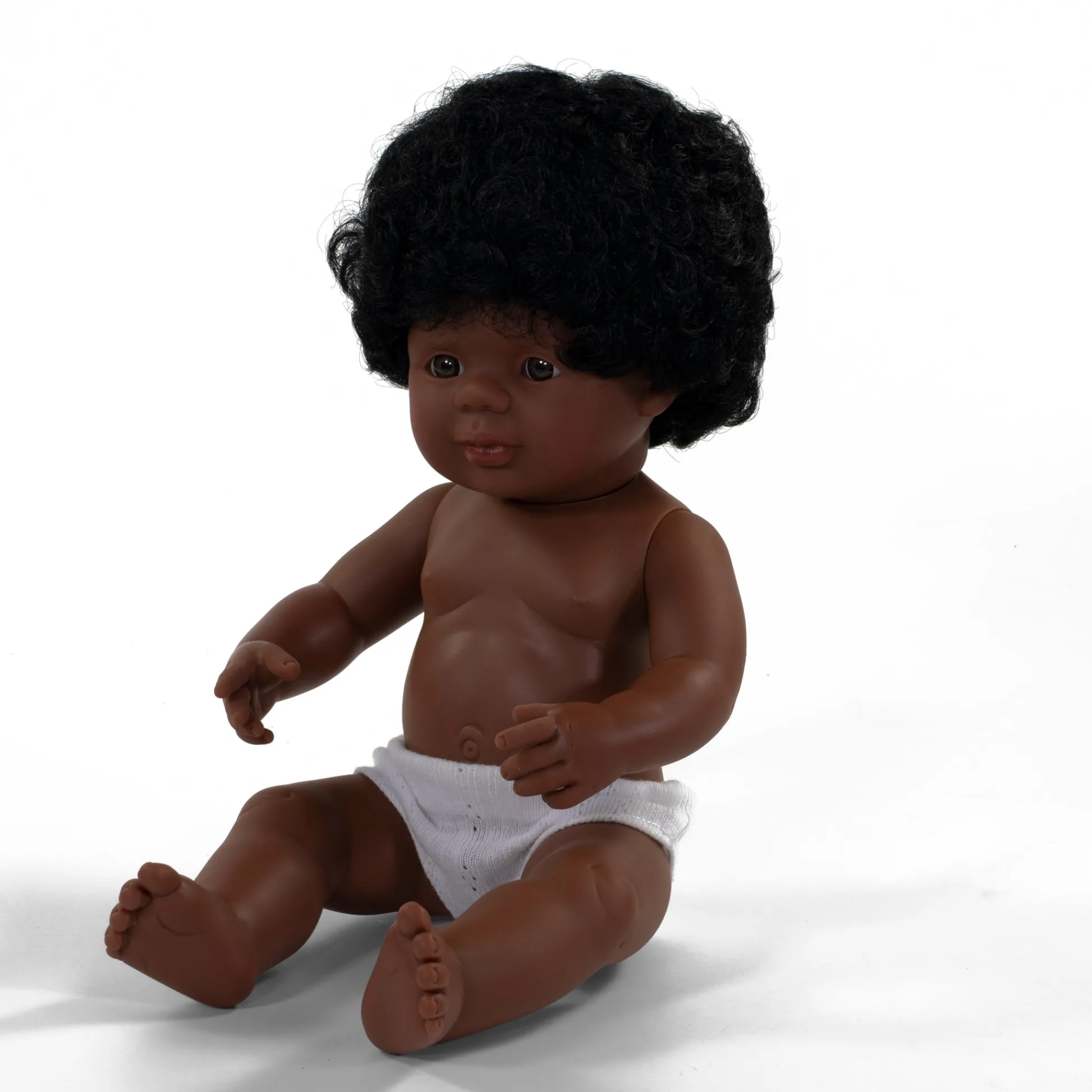 Educators Resource Miniland 15-inch Playful Pals Baby Doll - Dark Hair* Baby Dolls|Stuffed Animals & Plush Toys