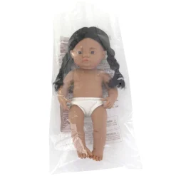 Educators Resource Miniland 15-inch Soft Vinyl Baby Doll - Brunette* Baby Dolls|Stuffed Animals & Plush Toys