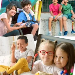 Educators Resource Miniland Inclusion Set of 4 Puzzles - 25 pc Each* Puzzles|Social & Emotional Skills