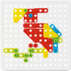 Educators Resource Miniland Mosaic Art Set - Creative Building for Kids - 180 Pieces* Preschool Building Sets & Blocks|Preschool Education Toys & Activities
