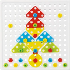 Educators Resource Miniland Mosaic Art Set - Creative Building for Kids - 180 Pieces* Preschool Building Sets & Blocks|Preschool Education Toys & Activities