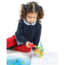 Educators Resource Miniland Mosaic Art Set - Creative Building for Kids - 180 Pieces* Preschool Building Sets & Blocks|Preschool Education Toys & Activities