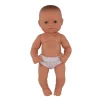 Educators Resource Miniland Newborn Doll with Soft Faux Hair - 12-5/8 inch* Baby Dolls|Stuffed Animals & Plush Toys