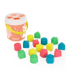 Educators Resource Miniland Shape Sorting Bucket – Playful Salmon* Preschool Education Toys & Activities