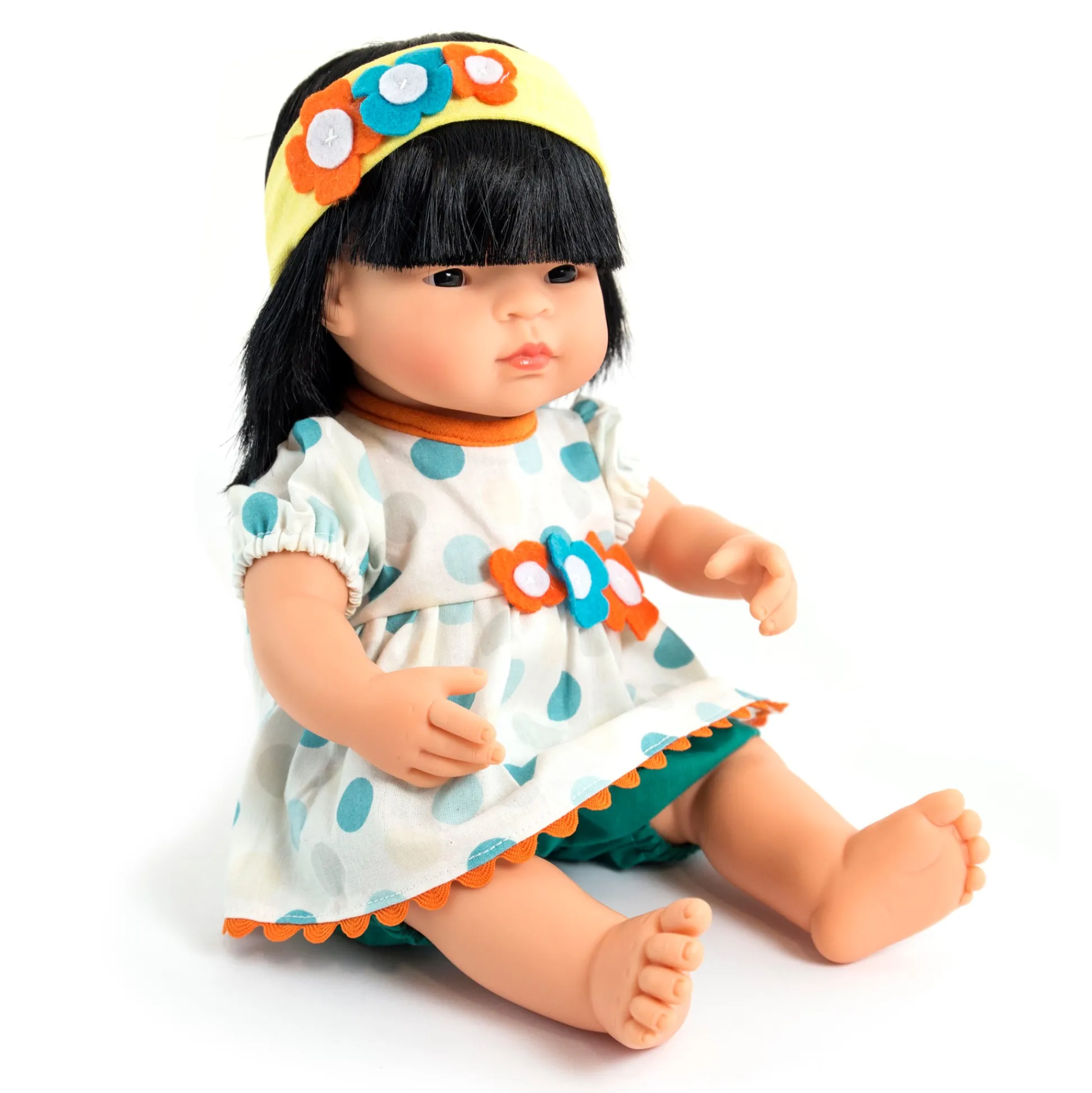 Educators Resource Miniland Warm Weather Girl Doll Outfit with Headband* Stuffed Animals & Plush Toys