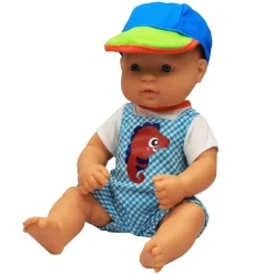 Educators Resource Miniland Warm Weather Jumper and Cap Outfit for 12-5/8” Dolls* Stuffed Animals & Plush Toys