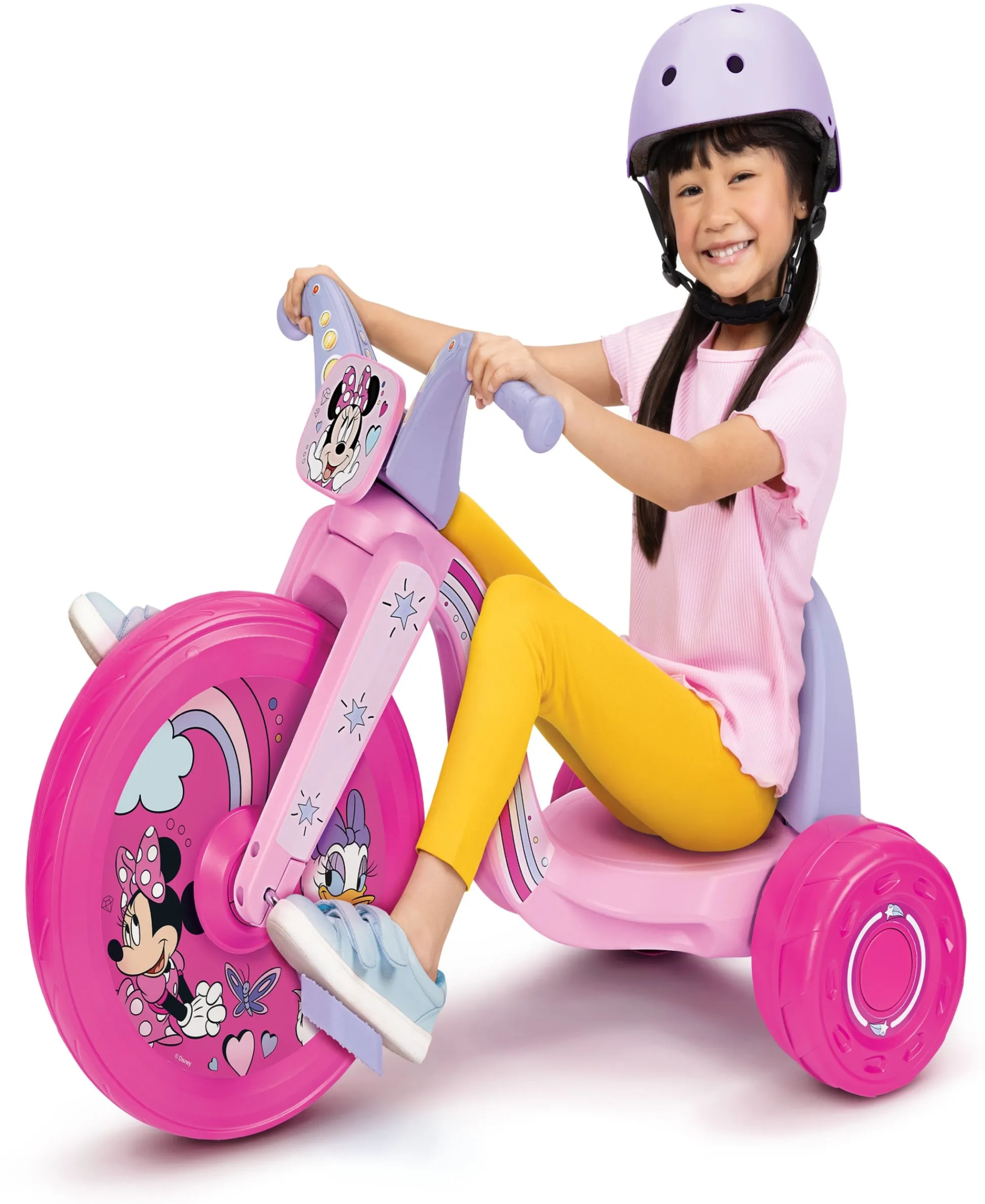 Macy's - Supplier Minnie Mouse 15" Fly Wheel Cruiser - LED Light-Up Trike* Ride-Ons|Ride-Ons & Push-Pull Toys