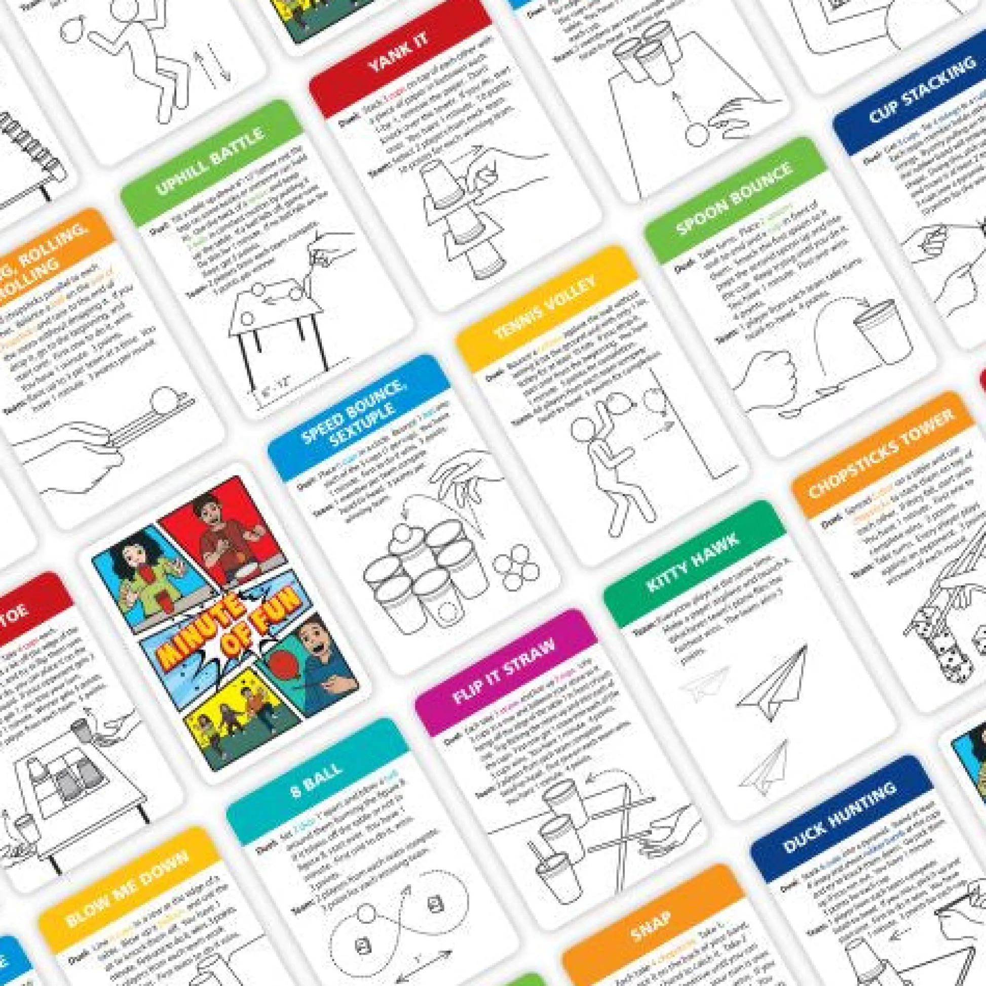 Calendar Holdings, LLC Minute of Fun URBANT - 237 Whirlwind Challenges Game* Family & Entertainments Games