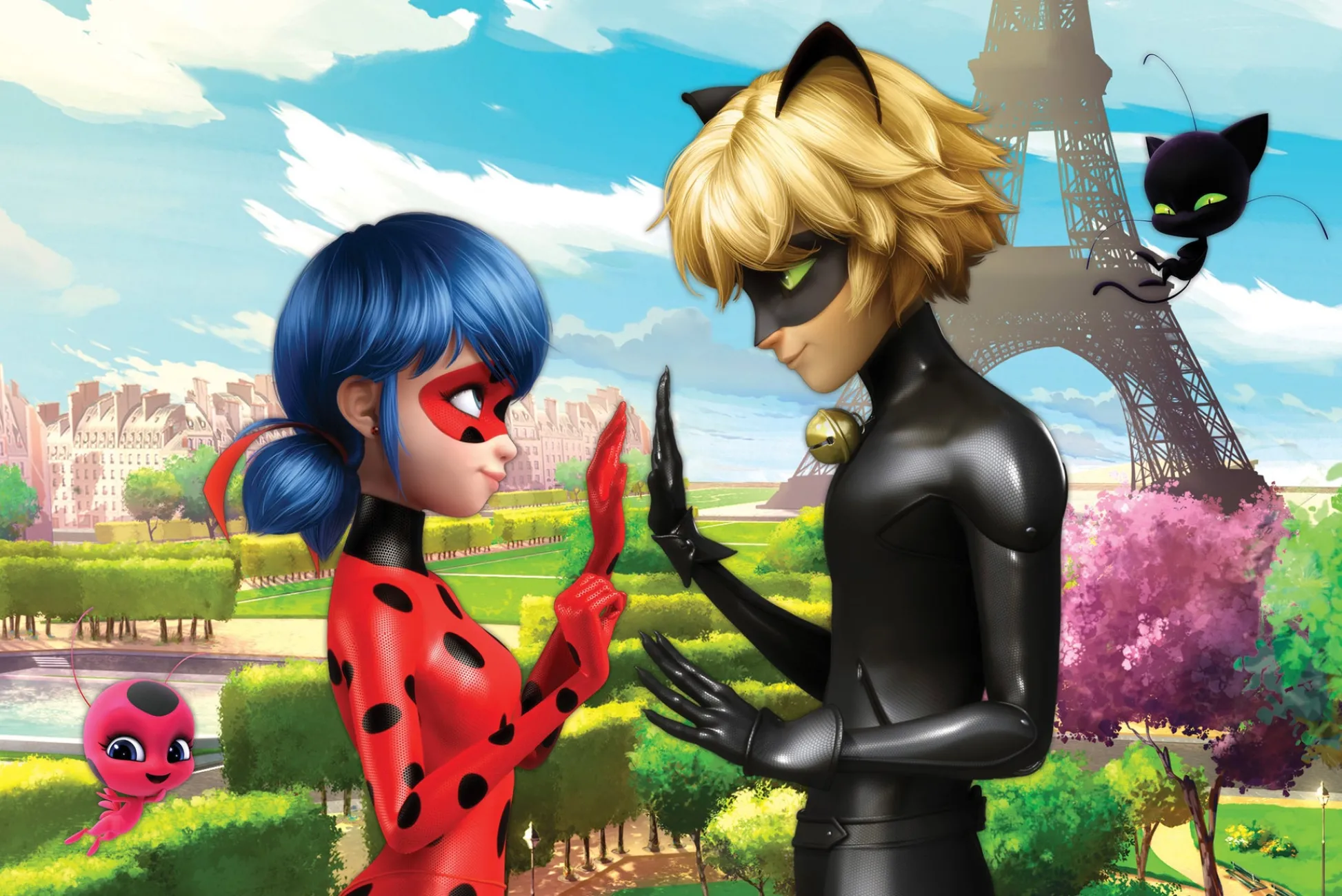 The Distribution Solutions Miraculous Ladybug & Cat Noir 72-Piece Floor Puzzle* Puzzles