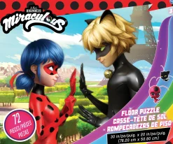 The Distribution Solutions Miraculous Ladybug & Cat Noir 72-Piece Floor Puzzle* Puzzles