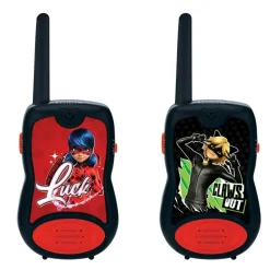 Lexibook Miraculous Ladybug-Themed Walkie Talkies for Kids - Red and Black* Electronics