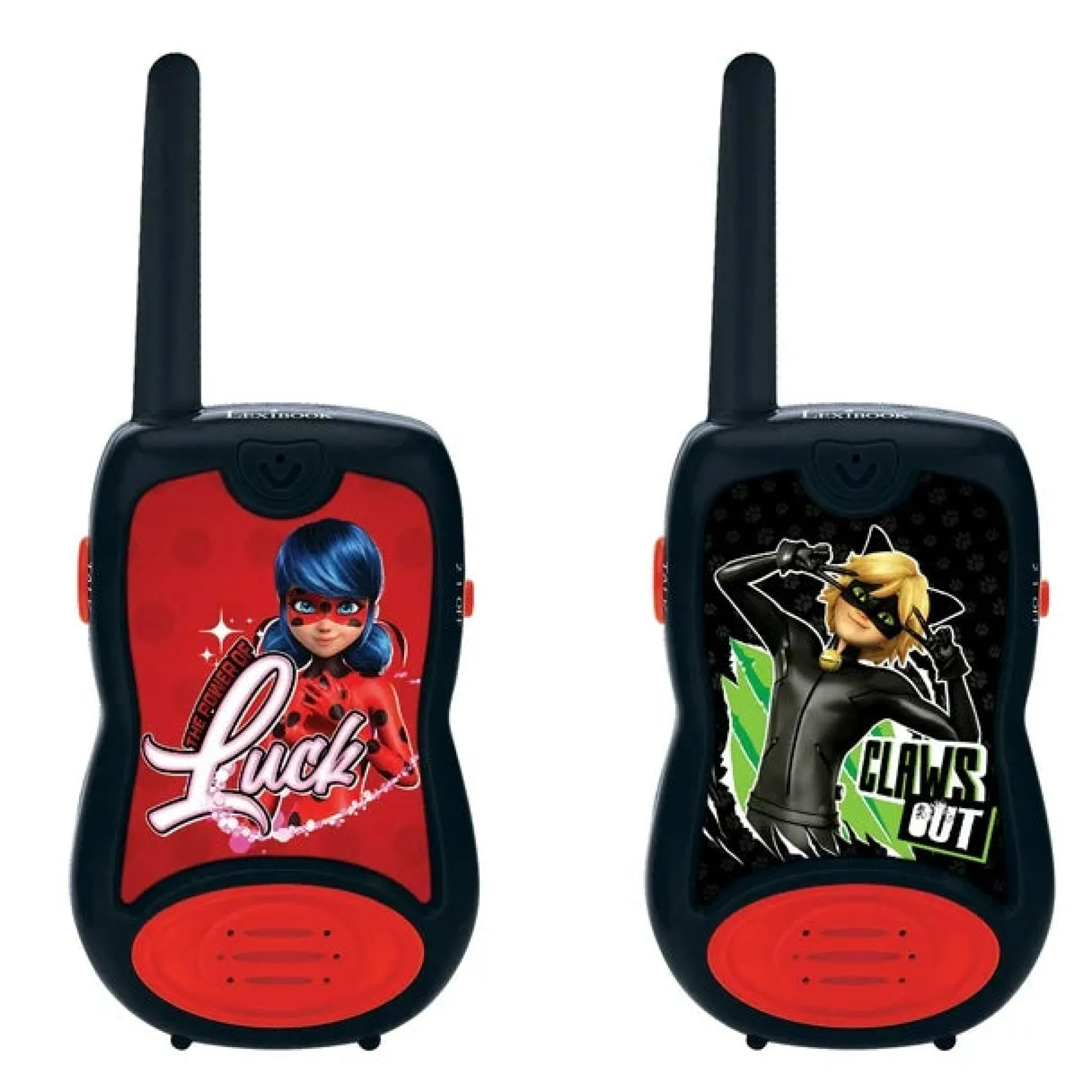 Lexibook Miraculous Ladybug-Themed Walkie Talkies for Kids - Red and Black* Electronics