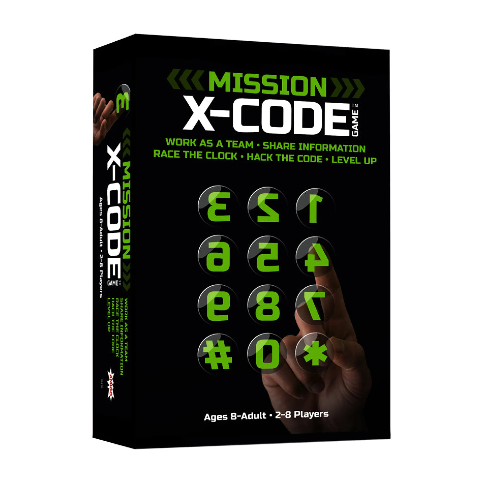 AreYouGame Mission X-Code Cooperative Board Game by Amigo* Board Games|Role-Playing Games