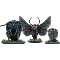 Flat River Group Modiphius Fallout: Mothman Eclipse Miniatures Set - 3 Collectible Figures* Miniature Figures & Games