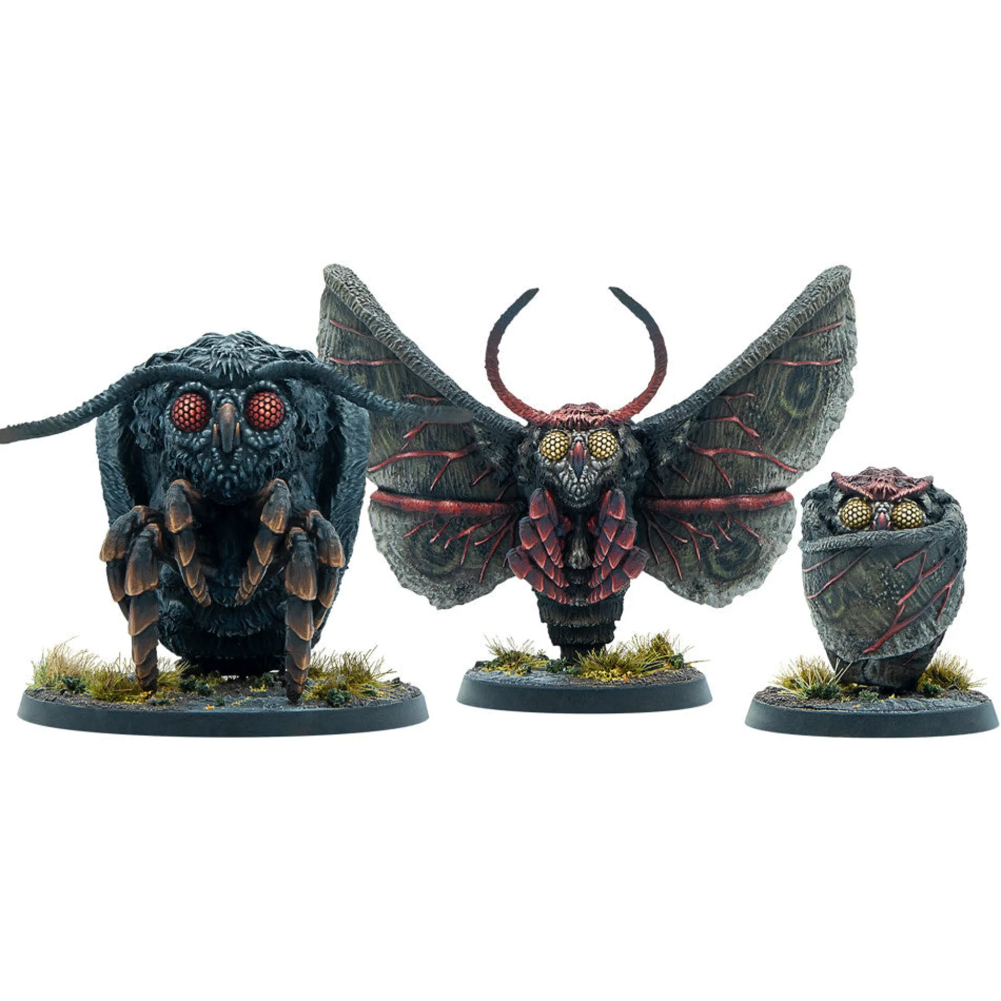 Flat River Group Modiphius Fallout: Mothman Eclipse Miniatures Set - 3 Collectible Figures* Miniature Figures & Games